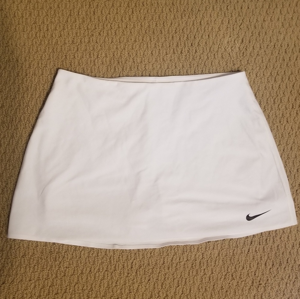 White Nike Tennis Skirt